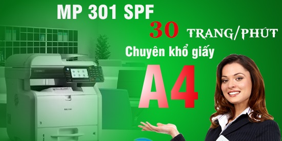 Cho Thuê Máy Photocopy Ricoh MP 301SPF