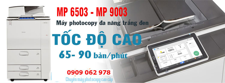 Máy Photocopy Ricoh MP 6503/7503/9003